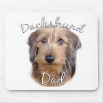 Dachshund (wirehaired) Dad 2 Mouse Mats