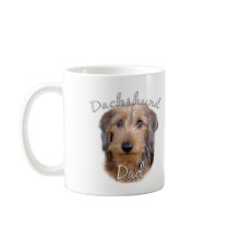 Dachshund (wirehaired) Dad 2 Coffee Mugs