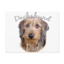 Dachshund (wirehaired) Dad 2 Postcards