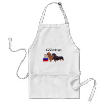 Dachshunds Back to School Apron