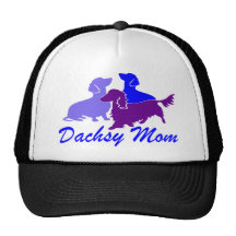Dachshunds Dachsy Mom Mesh Hat