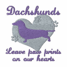 Dachshunds Leave Paw Prints Women's Hoodie
