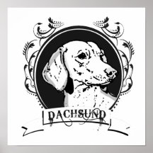 DACHSUND (2) POSTERS
