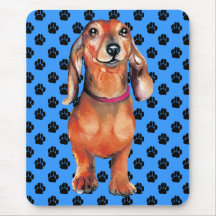 Dachsund Red Doxie Mouse Pad