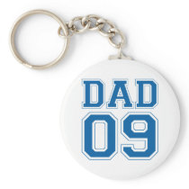 Dad 2009 - Blue Keychain