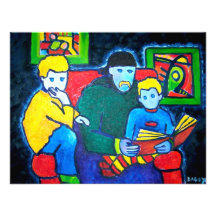Dad and Boys Personalized Announcements
