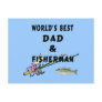 Dad and Fisherman Post Cards