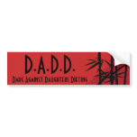 DAD bumper sticker