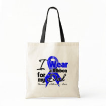 Dad - Colon Cancer Ribbon Bag