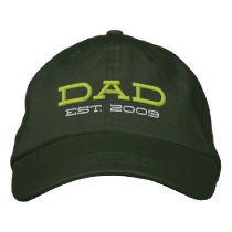 Dad Established 2009 (customizable) Baseball Cap