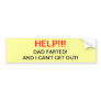 Dad Farted Bumper Sticker