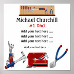 Dad / Father / Grandfather  Poster - SRF