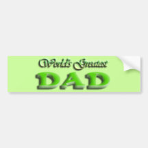 Dad Fathers Day Bumper Stickers