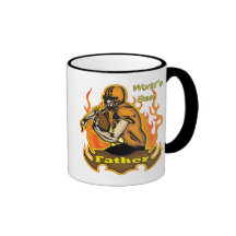 Dad Fathers Day Football Gifts Coffee Mugs