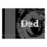 DAD Groomsman Request - Edgy monotone Design Cards