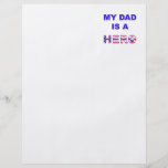 Dad is a Hero Flyers