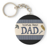 Dad Is The Best Key Chains