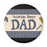 Dad Is The Best Fridge Magnets