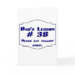 Dad-isms on t-shirts and gifts for dads. cards