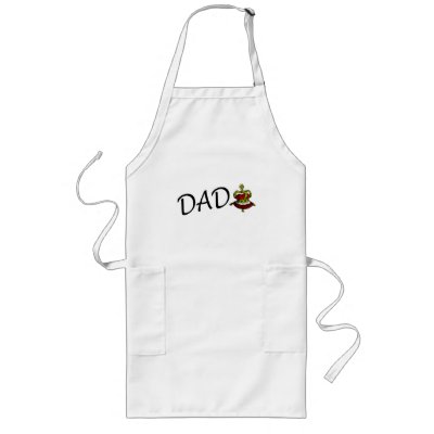 Dad (King) Apron by TeeZazzle