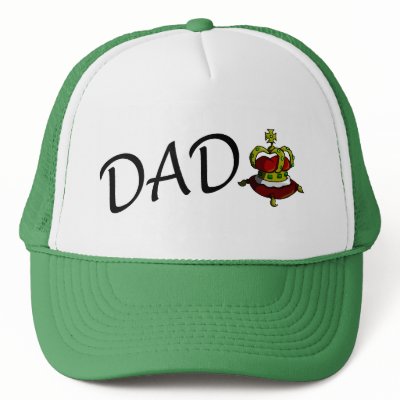 Dad (King) Hat by TeeZazzle