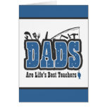 Dad Life's Best Teacher Card