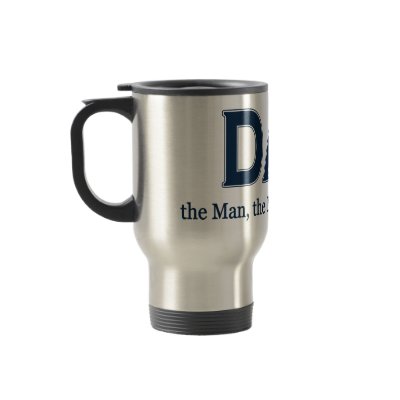 Dad Man Myth Legend Coffee Mug by holiday_tshirts