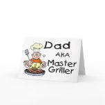 Dad Master Griller Card