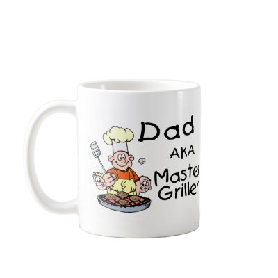 Dad Master Griller Coffee Mugs by CelebrationZazzle