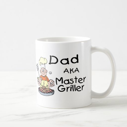 Dad Master Griller Coffee Mugs