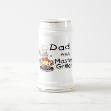 Dad Master Griller Coffee Mugs