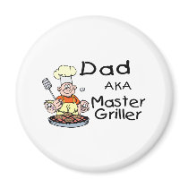 Dad Master Griller Magnet