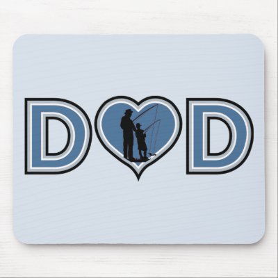 Dad Mouse Mats by holiday_tshirts