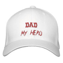 DAD My Hero HAT Embroidered Hats