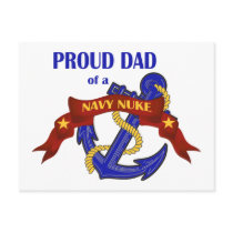 Dad of a Navy Nuke Post Cards