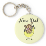 Dad of Twins Boy and Girl Tshirts and Gifts Keychains
