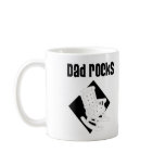 Dad Rocks mugs
