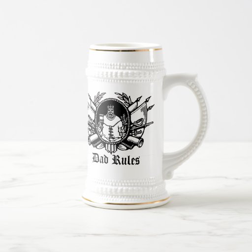 Dad Rules! Coffee Mugs