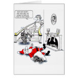 Dad Shot Santa Cards