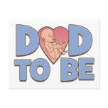 Dad to Be Maternity Post Card