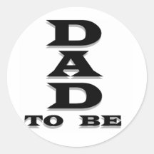 Dad to Be Tshirts and Gifts Stickers
