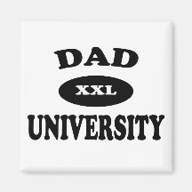 Dad University Refrigerator Magnets