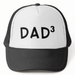 Dad x 3 hats