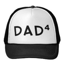 Dad x 4 trucker hats