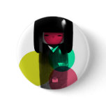 Dadawan Japan kokeshi doll Pin