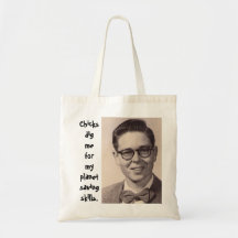 dadbowtie, Chicksdigmeformyplanetsavingskills. Canvas Bag