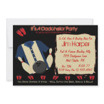 Dadchelor Bowling Party Invitations