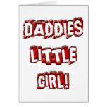 Daddies Little Girl cards