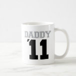 Daddy 2011 Black Coffee Mug