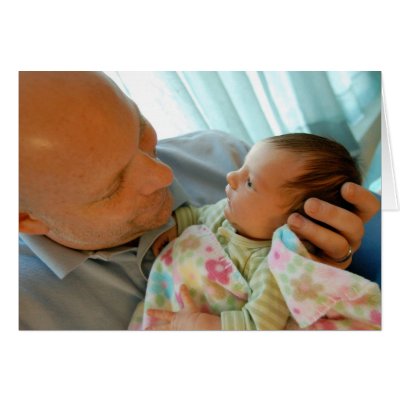 Daddy and Baby Cards by lesliemariestair